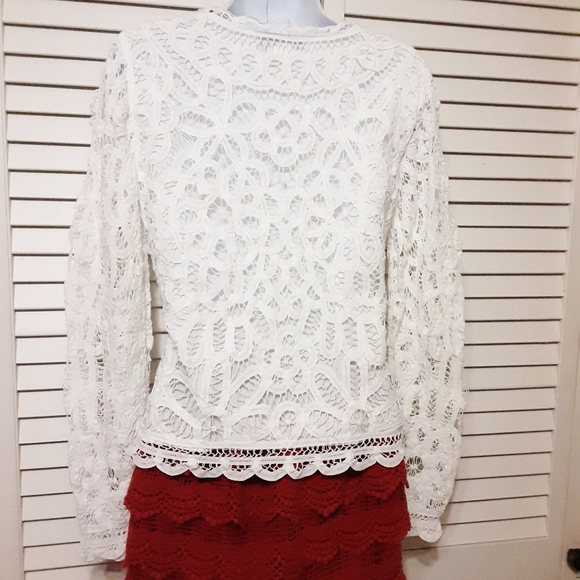 Romantic Lace Selene Sport Snap closure Jacket/Blouse - Picture 7 of 16
